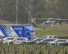Porepunkah shooting live: loud bangs heard near property where suspected gunman was living as specialised paramedics enter roadblocks