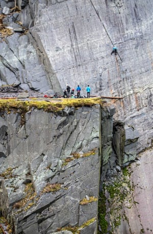 <strong>Accept a challenge</strong><br><em>Stewart MacKellar</em><br><br>Wales is a popular destination for climbing, especially the slate quarries. Here is a time, when at this magnificent place, I felt humbly fulfilled
