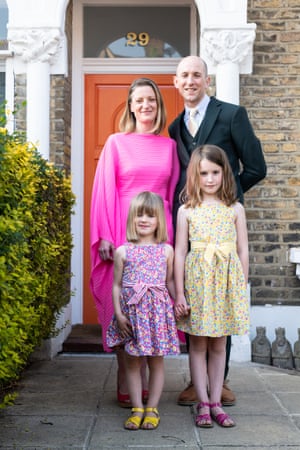 Ruth, Tom, Ania, and Mairi (in pink), from number 29.
