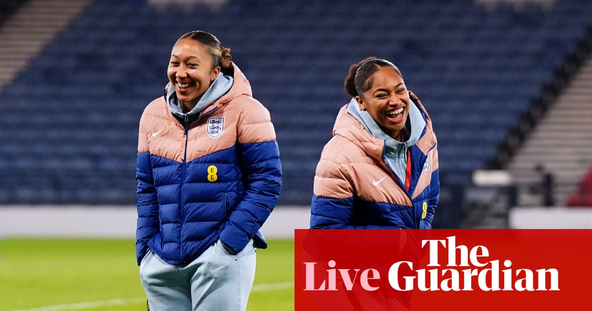 Scotland v England: Women’s Nations League – live - the guardian
