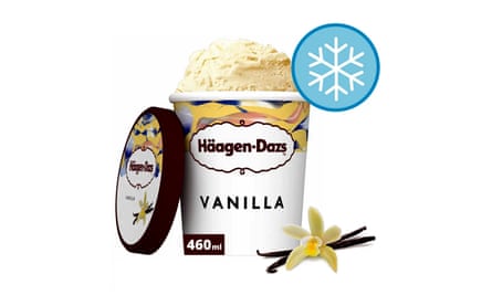 Häagen-Dazs vanilla ice-cream for the filter july 19 2025