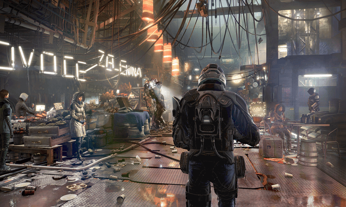 Deus Ex Mankind Divided Review Beautiful If Half Baked Cyberpunk Sequel Games The Guardian