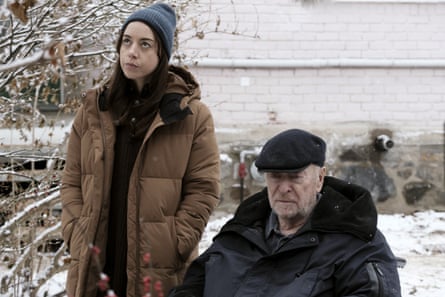 A swansong? Caine with Aubrey Plaza in Best Sellers.