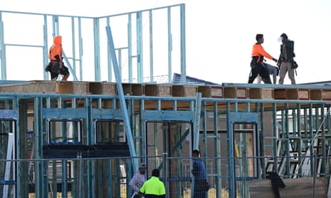 Housing construction in Sydney