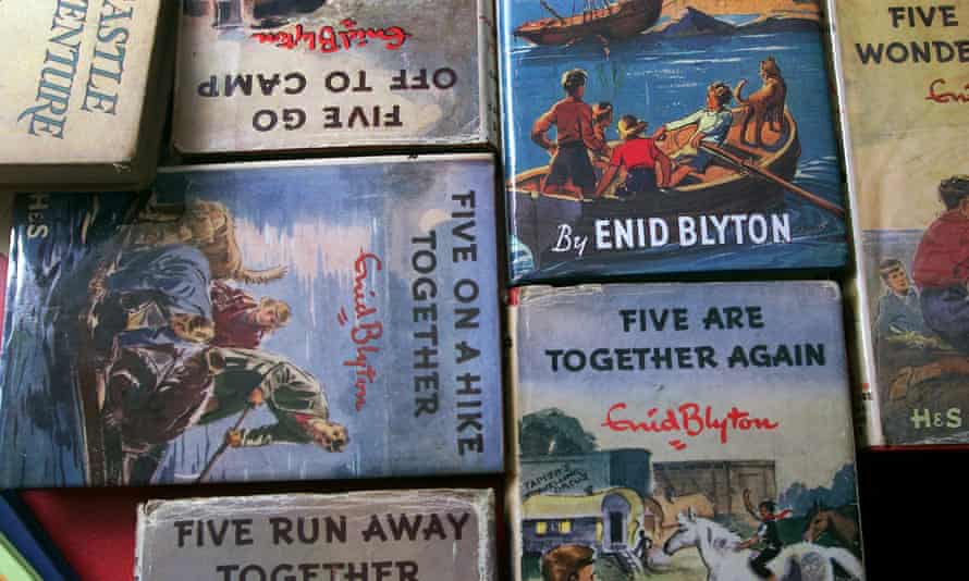 Lashings of Enid Blyton novels.