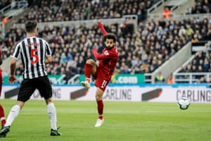 Salah puts Liverpool back in front.