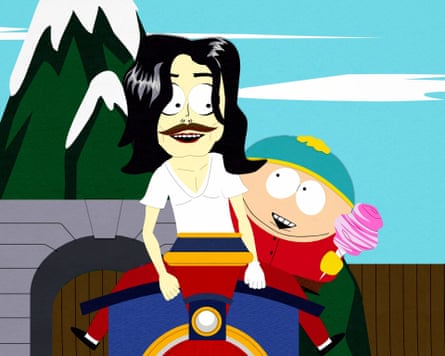 Michael Jackson in The Jeffersons episode, 2004.