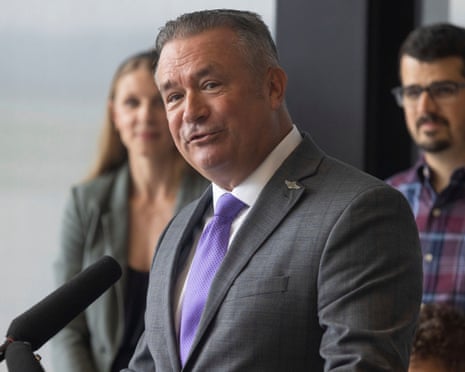 Don Bacon announces his retirement during a press conference in Omaha, Nebraska, 30 June 2025.