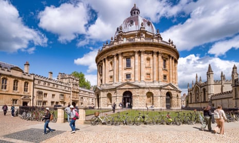 The Radcliffe Camera library attached to Oxford University