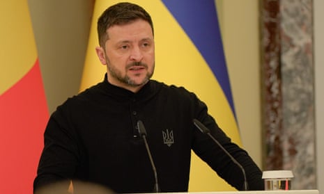Ukrainian president Volodymyr Zelenskyy