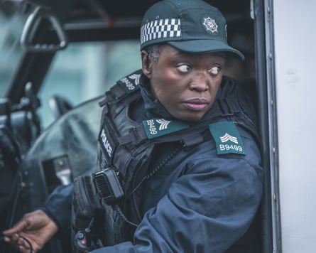 Andi Osho in series two of Blue Lights