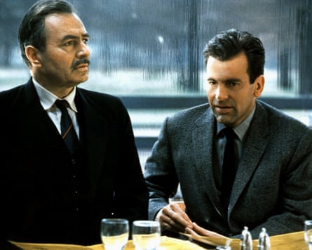 James Mason and Maximilian Schell in The Deadly Affair.