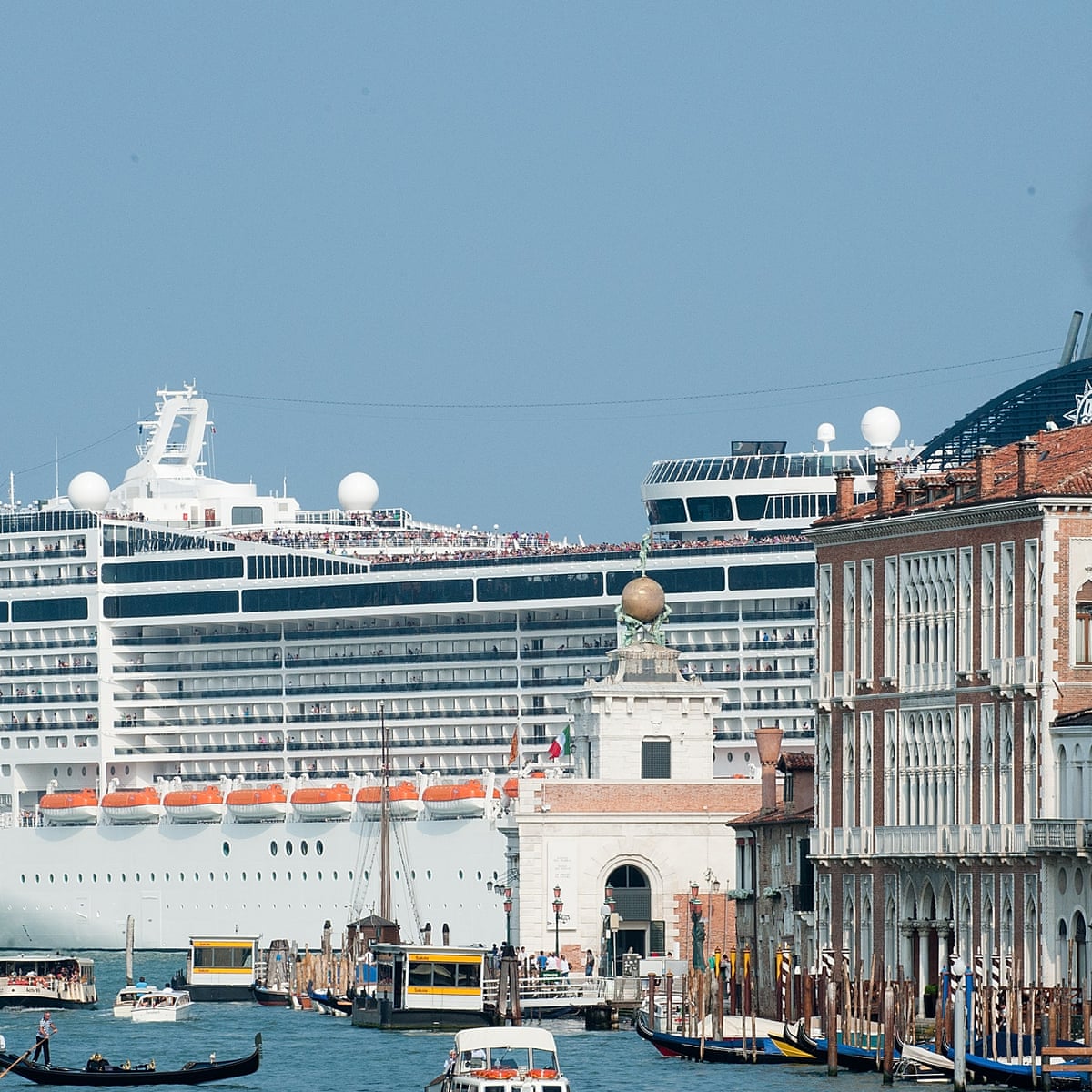 Cruise Ships Showed Contempt For Customers By Breaking Clean Air Pledge Report Says Air Pollution The Guardian