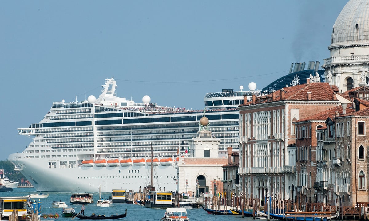 Cruise Ships Showed Contempt For Customers By Breaking Clean Air Pledge Report Says Air Pollution The Guardian
