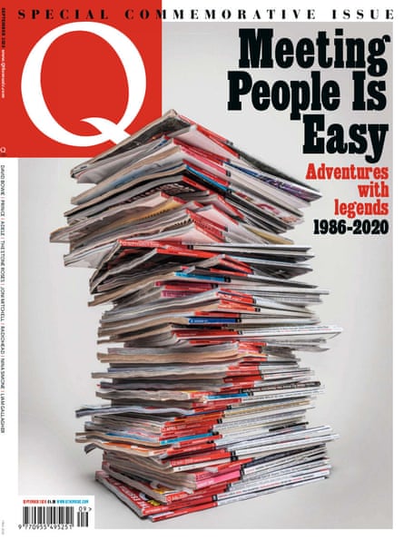 The cover of the final Q magazine.