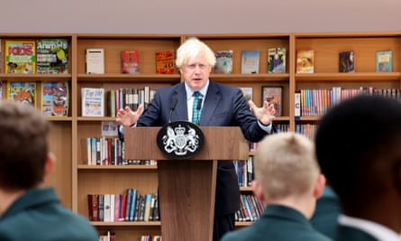 Librarian Who Put Books Behind Boris Johnson Says Message Was For School Libraries The Guardian