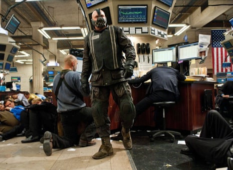 Tom Hardy as Bane in The Dark KNight Rises
