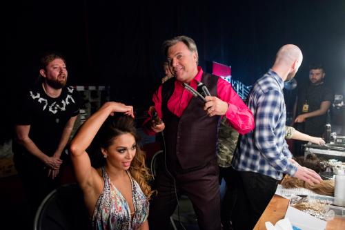 Yet another new career for former Labour MP Ed Balls as he turns his hand to a spot of crimping