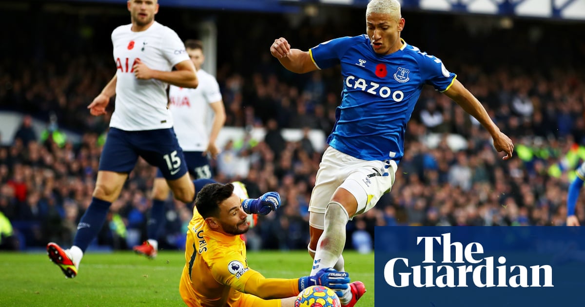 Antonio Conte’s Tottenham earn draw after Everton penalty ruled out by VAR