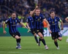 Frattesi fires Inter into final as Barcelona fall short in seven-goal instant classic