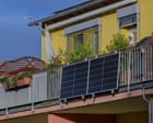 Plug-in balcony solar panels to go on sale in UK for first time
