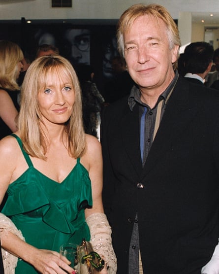 With JK Rowling in 2004.