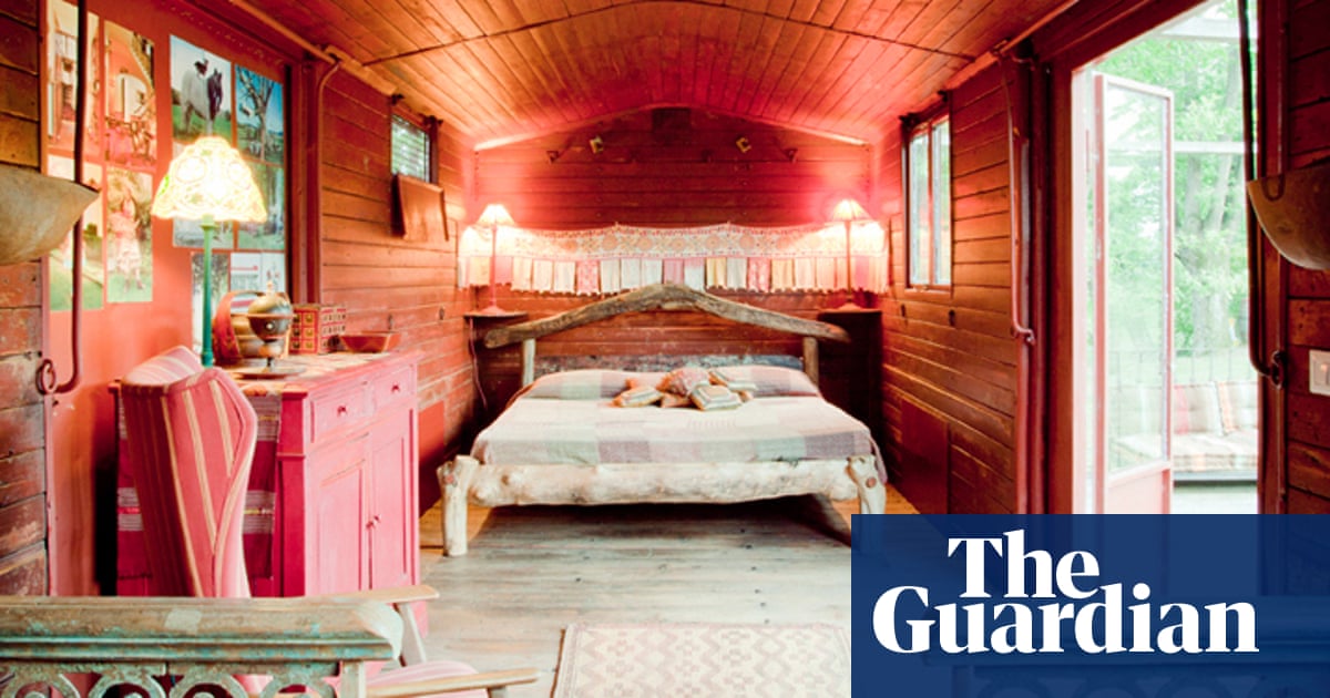 Luxury railway carriage in garden in pictures Money The Guardian Luxury railway carriage in garden in pictures Money The Guardian