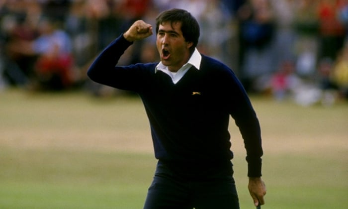 Seve Ballesteros wins at St Andrews in 1984.