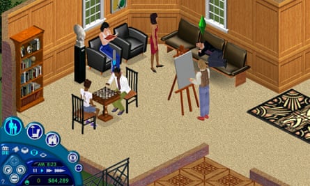 A capitalist nightmare, but still an escape … Sims 1 + 2 rereleases.