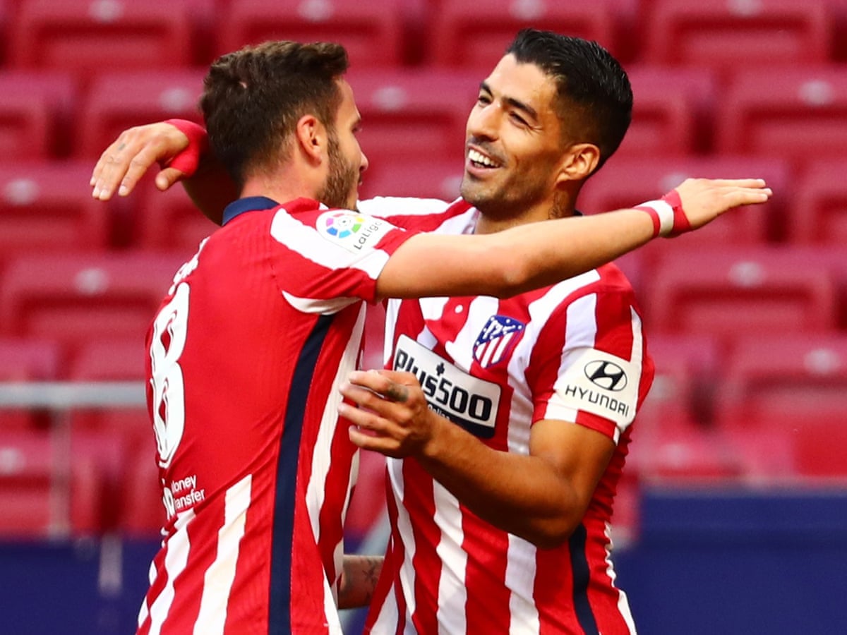 Luis Suárez comes off bench to score Atlético debut double in rout of Granada | Football | The Guardian