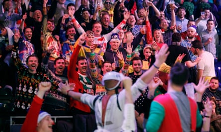 Fans at the Ally Pally will deliver a colourful end to the year at the PDC world darts championship.