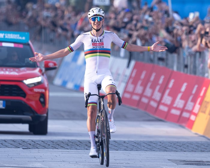 Pogacar rules cycling world with total pedal power after brushing off mid-season blues