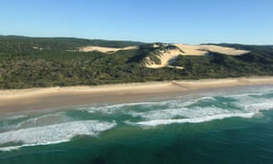 Coastal dunes on Fraser Island