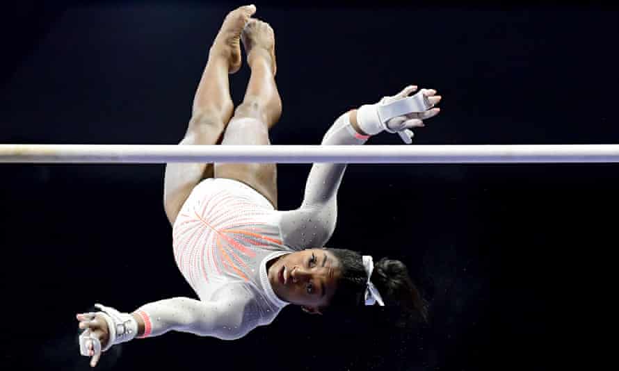 images Simone Biles Vault 2021 Slow Mo you ll believe that wonder woman simone