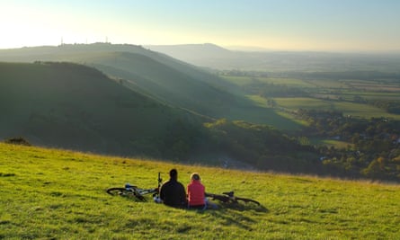 Devils Dyke, near Brighton, in the South Downs national park.