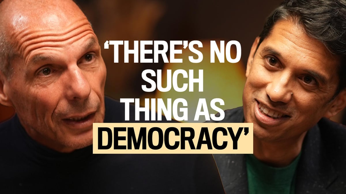 ‘There’s no such thing as democracy’ – Yanis Varoufakis | Radical Thinking with Aditya Chakrabortty