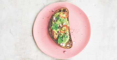 Not-avocado on toast by Tom Hunt