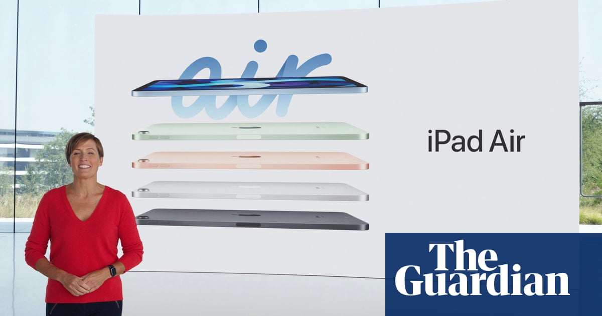 Apple Launches New Ipad Air And Apple One Subscription Technology The Guardian