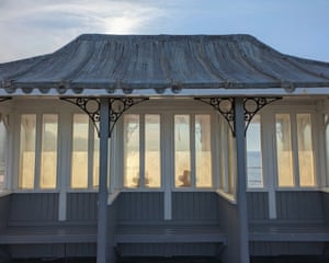 Cromer, Norfolk ‘A couple enjoying the pier and sheltering from the sun on a particularly warm day.’
