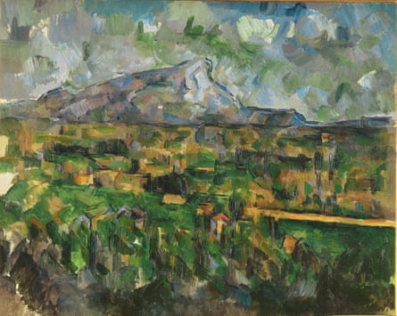 Mont Sainte Victoire 1902-6.  Musée d'art de Philadelphie