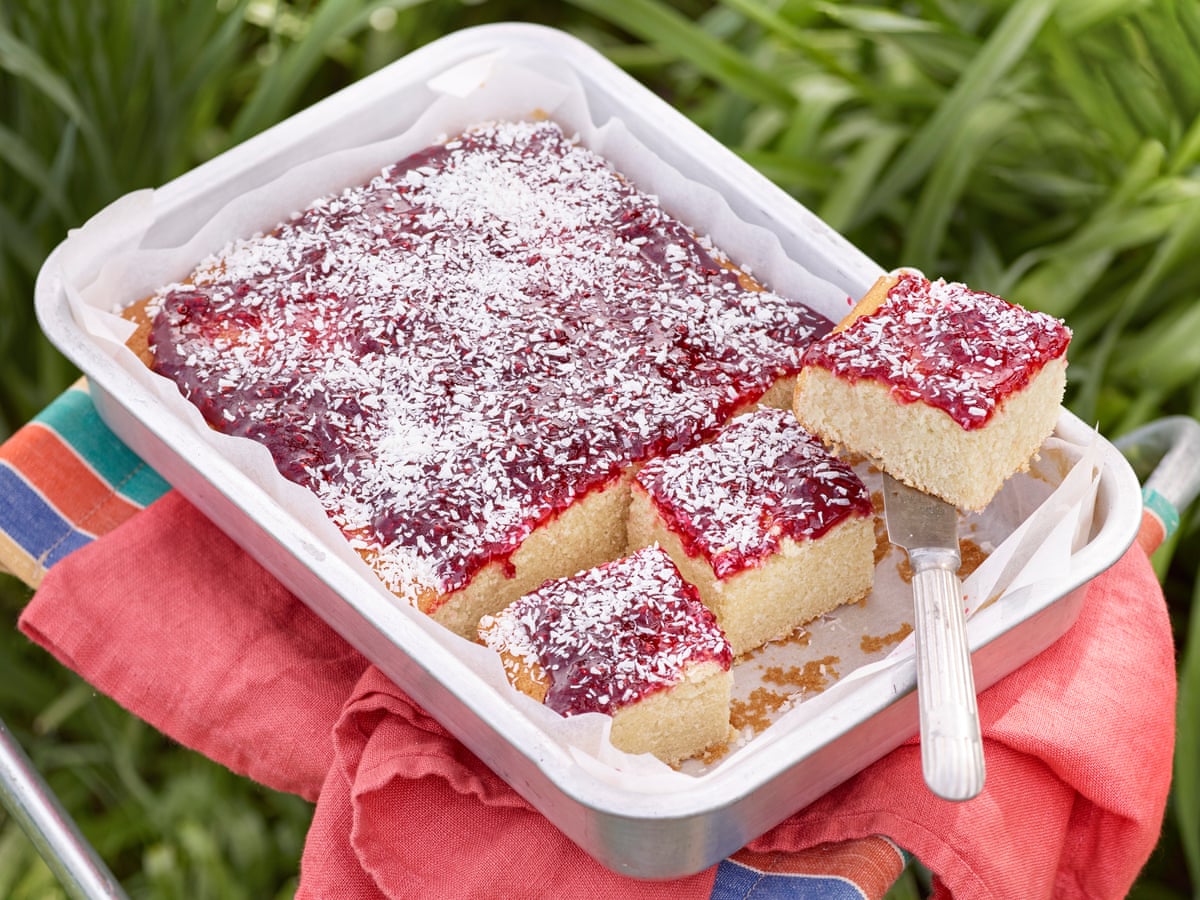 Jam sheet cake for outside by Claire Ptak Cake The Guardian