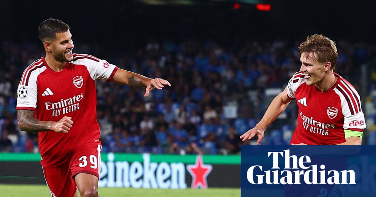 Ødegaard stuns Napoli as Arsenal make winning start in Champions League Ødegaard stuns Napoli as Arsenal make winning start in Champions League