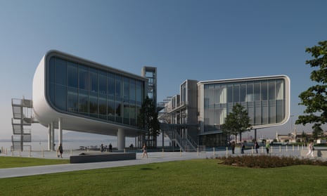 Renzo Piano’s Centro Botín arts centre in Santander.