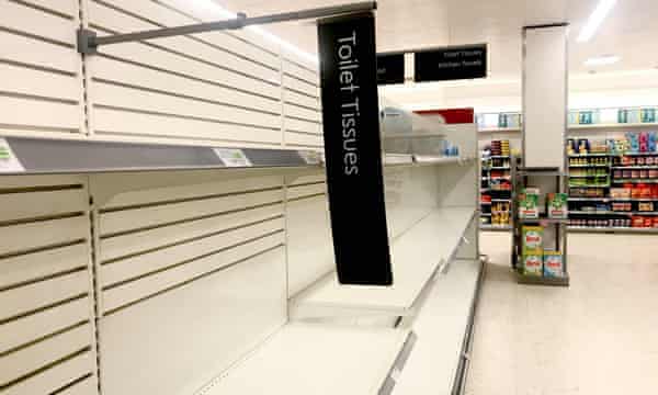 Battle For The Bog Roll Coronavirus Makes Britain As British As Possible Coronavirus The Guardian