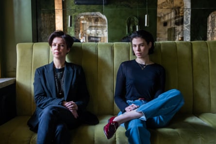 ‘We can all relate to the idea of surveillance’ … Natalia and Daniella Kaliada.