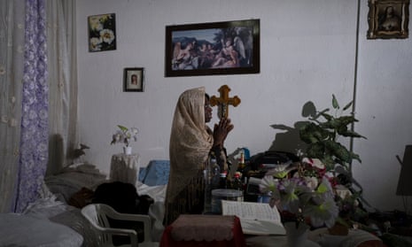 Prophetess Odasani says she drives out the spirits afflicting women who come to her backstreet ‘church’ in Palermo.