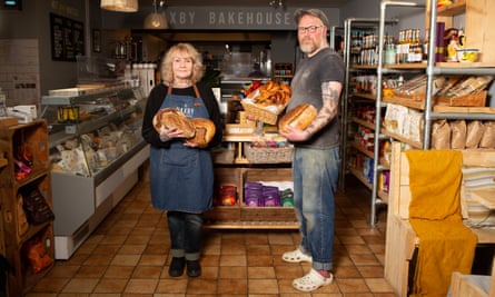 Tina and Phil Clayton, owners of Haxby Bakehouse, Haxby, York.