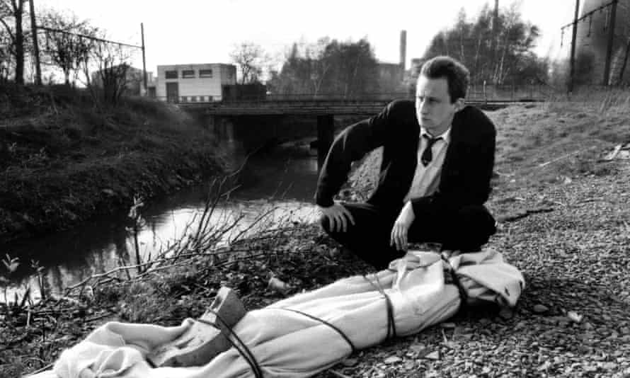Benoît Poelvoorde in Man Bites Dog.