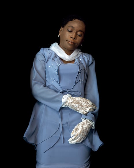 Elizabeth Heyert's best photograph: a woman finds peace before her burial | Photography | The Guardian Elizabeth Heyert's best photograph: a woman finds peace before her burial | Photography | The Guardian