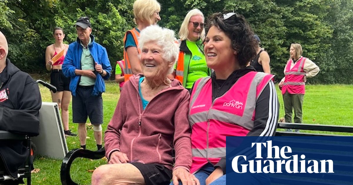 ‘Every week I look forward to it’: Belfast woman, 97, completes 250 parkruns